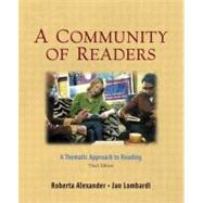 Community of Readers, A: A Thematic Approach to Reading