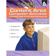 32 Quick & Fun Content Area Computer Activities Grade 5