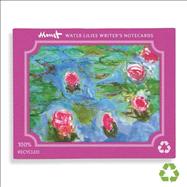 Monet Waterlilies Eco Writer's Notecards