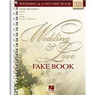 The Wedding & Love Fake Book
