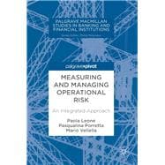 Measuring and Managing Operational Risk,9783319694092