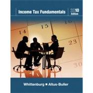 Income Tax Fundamentals 2010 (with TaxCut Tax CD-ROM)