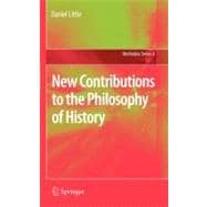 New Contributions to the Philosophy of History
