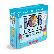 Bob Books - First Stories Box Set | Decodable Phonics Books, Ages 4 and up, Kindergarten (Stage 1: Starting to Read)