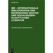 International Bibliography of Book Reviews of Scholarly Literature in the Humanities and Social Sciences