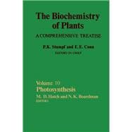 The Biochemistry of Plants: A Comprehensive Treatise : Photosynthesis