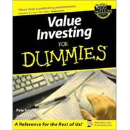Value Investing For Dummies®