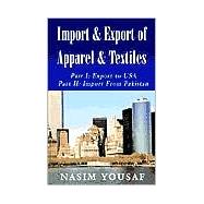 Import and Export of Apparel and Textiles