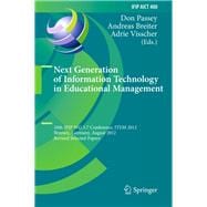 Next Generation of Information Technology in Educational Management