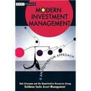 Modern Investment Management An Equilibrium Approach