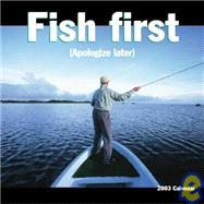 Fish First 2003 Calendar
