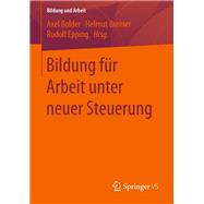 Bildung Für Arbeit Unter Neuer Steuerung