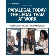 Bundle: Paralegal Today: The Legal Team at Work, Loose-leaf Version 8th + MindTap, 1 term Printed Access Card