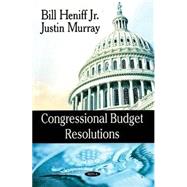 Congressional Budget Resolutions