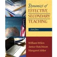 Dynamics of Effective Secondary Teaching