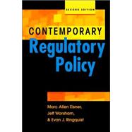 Contemporary Regulatory Policy