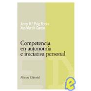 Competencia en autonomia e iniciativa personal/ Competition in autonomy and personal initiative