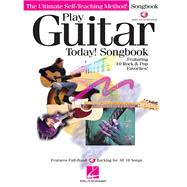 Play Guitar Today! Songbook Book/Online Audio