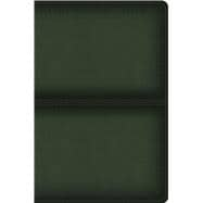 CSB Men's Daily Bible, Olive LeatherTouch