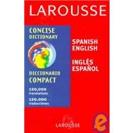 Dic Larousse Concise Spanish-English English-Spanish Dictionary