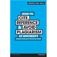 How to Cite, Reference & Avoid Plagiarism at University