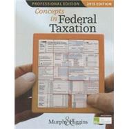 Concepts in Federal Taxation 2015, Professional Edition (with H&R Block™ Tax Preparation Software CD-ROM)