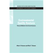 Environmental Quality Analysis