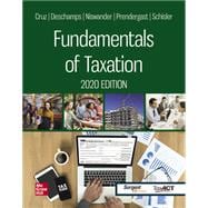 Connect Online Access for Fundamentals of Taxation 2020 Edition Ed. 13