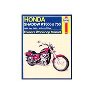 Honda Vt600 and Vt750 Shadow V-Twins Owners Workshop Manual