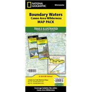 National Geographic Boundary Waters Map Pack Bundle