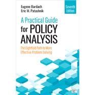 A Practical Guide for Policy Analysis,9781071884133