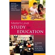 Masters Level Study in Education
