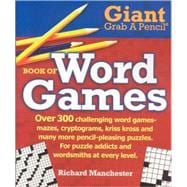 Giant Grab a Pencil Book of Word Games