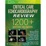 Critical Care Echocardiography Review 1200+ Questions and Answers: Print + eBook with Multimedia