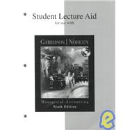 Student Lecture Aid for use with Managerial Accounting
