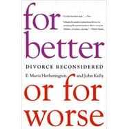 For Better or For Worse Divorce Reconsidered