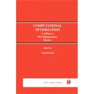 Computational Optimization