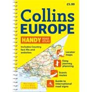 Collins Europe Handy Road Atlas; New A5 Edition