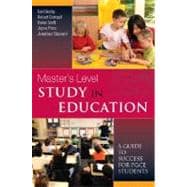 Masters Level Study in Education A Guide to Success
