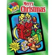 3-D Coloring Book--Merry Christmas