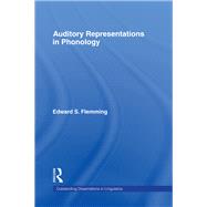 Auditory Representations in Phonology