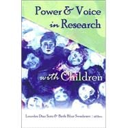 Power and Voice in Research with Children