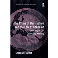 The Crime of Destruction and the Law of Genocide: Their Impact on Collective Memory