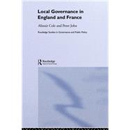 Local Governance in England and France