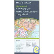 Rand McNally Highways of New York City Metro Area Counties/ Long Island, New York