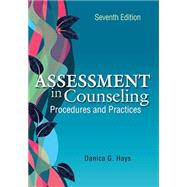 Assessment in Counseling: Procedures and Practices, Seventh Edition,9781556204159