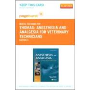 Anesthesia and Analgesia for Veterinary Technicians - Pageburst E-Book on VitalSource