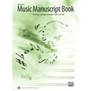 Alfred's Music Manuscript Book: 12-Stave