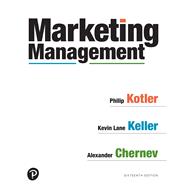 Marketing Management, 16th edition - Pearson+ Subscription