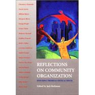 Reflections on Community Organization : Enduring Themes and Critical Issues